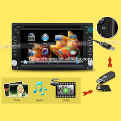 6.2" Own Brand Factory Touch Screen Made In China Car Dvd Player For Most Car With Entertainment on China WDMA