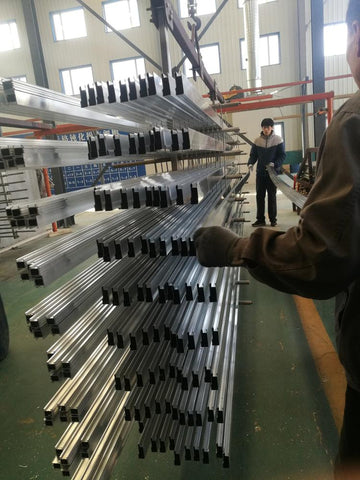 6063 6061 Aluminium Extrusion Alloy Profiles Aluminium Rail For Sliding Glass Door Factory Directly Supply on China WDMA