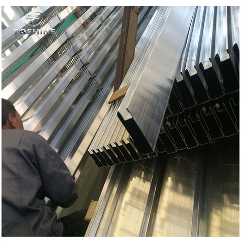 6063 6061 Aluminium Extrusion Alloy Profiles Aluminium Rail For Sliding Glass Door Factory Directly Supply on China WDMA