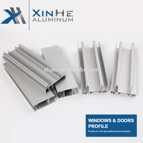 6063 aluminum sliding window and door profiles aluminium sliding window channel track for Gabon Cameroon market on China WDMA