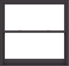 WDMA 60x57 (59.5 x 56.5 inch)  Aluminum Single Hung Double Hung Window without Grids-3