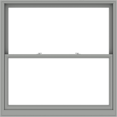 WDMA 60x60 (59.5 x 59.5 inch)  Aluminum Single Double Hung Window without Grids-1