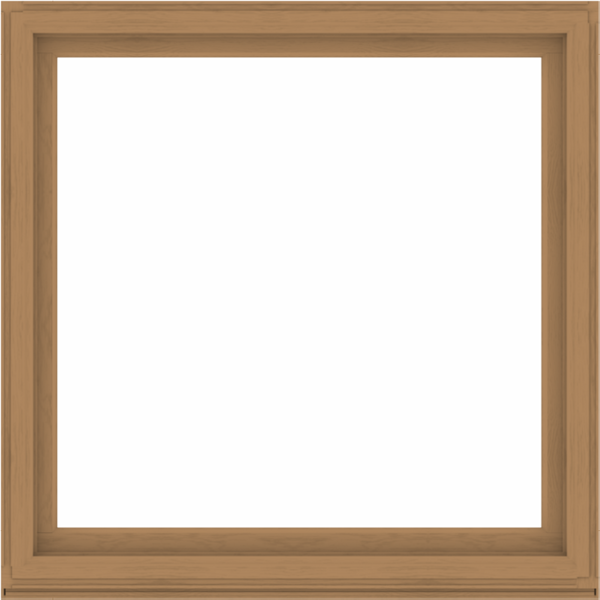 WDMA 60x60 (59.5 x 59.5 inch) Composite Wood Aluminum-Clad Picture Window without Grids-1