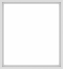 WDMA 60x66 (59.5 x 65.5 inch) Vinyl uPVC White Picture Window without Grids-1