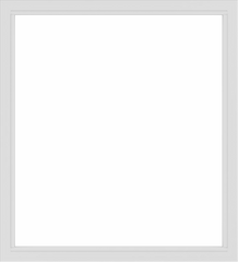 WDMA 60x66 (59.5 x 65.5 inch) Vinyl uPVC White Picture Window without Grids-2