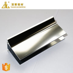 6463 mirror chrome polish aluminium profiles for shower enclosures, glass shower door / aluminium profile in dubai supplier on China WDMA