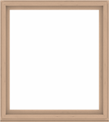 WDMA 64x72 (63.5 x 71.5 inch) Composite Wood Aluminum-Clad Picture Window without Grids-2