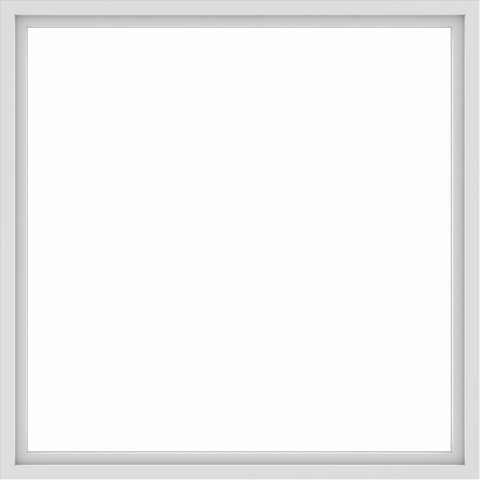 WDMA 66x66 (65.5 x 65.5 inch) Vinyl uPVC White Picture Window without Grids-1