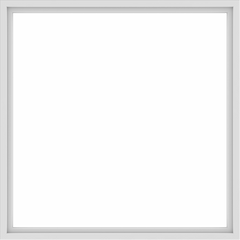 WDMA 72x72 (71.5 x 71.5 inch) Vinyl uPVC White Picture Window without Grids-1