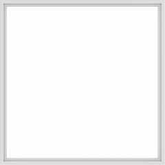 WDMA 96x96 (95.5 x 95.5 inch) Vinyl uPVC White Picture Window without Grids-1