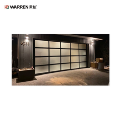 Warren 8x14 Back Garage Door With Glass Electric Garage Door for Sale