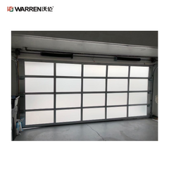 Warren 7x8 Aluminium Garage Doors With Glass Garage Doors for Patio