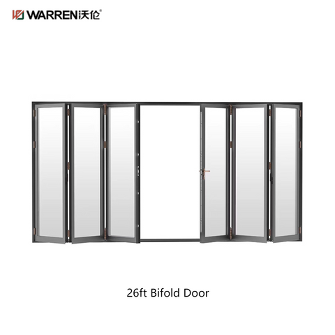 Warren 26ft Bifold Door Sliding Bifold Doors Glass Exterior