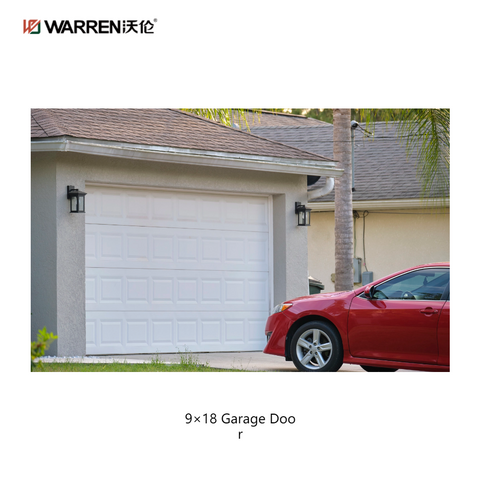 Warren 9x18 Roll Up Automatic Garage Door Exterior Garage Doors for Sale