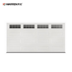 Warren 8x18 Aluminium Garage Doors With Glass Automatic Roller Doors