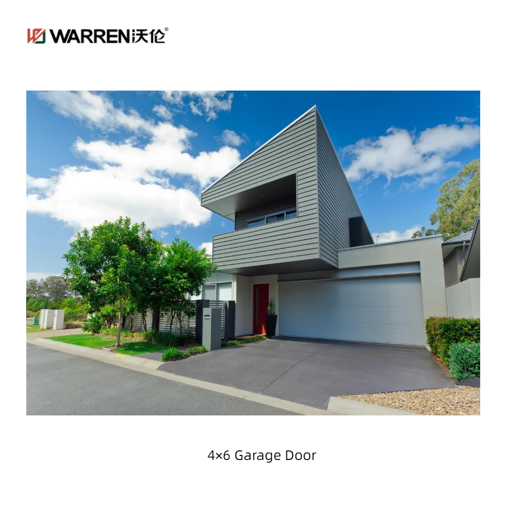 Warren 4x6 Black Frosted Glass Garage Door With Side Window for Sale ...