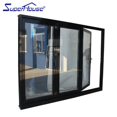 AAMA,Australia standard double glass/triple glass sliding folding patio doors on China WDMA
