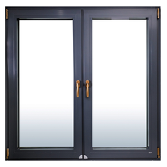AAMA/CSA Standard Aluminum French casement windows for sale usa cheap thermal windows glass windows dual action on China WDMA