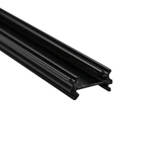ALP0917 New product Black color aluminum profile with magnets, easy installation for indoor lighting on China WDMA