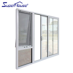 AS2047/AAMA/CSA Standard hot sale new design aluminium Patio sliding Glass door with double glass on China WDMA