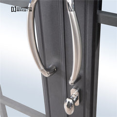 AS2047 Australia Standard D136B white color mount ultimate security metal framed double retractable screen door on China WDMA