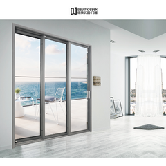 AS2047 Australia Standard D136B white color mount ultimate security metal framed double retractable screen door on China WDMA