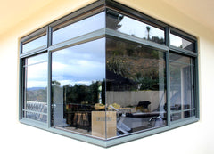 AU & NZ standards aluminium lift and sliding doors with blinds inside on China WDMA