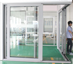 AU & NZ standards aluminium lift and sliding doors with blinds inside on China WDMA