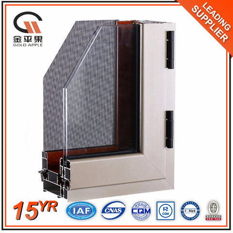 Advanced 6063 push-pull aluminium window frame and glass for sliding window on China WDMA