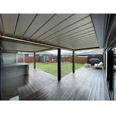 Warren 16x16 pergola with aluminum alloy waterproof roof outdoor