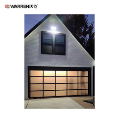 Warren 4x8 Double Garage Aluminium Doors With Small Window for Garage