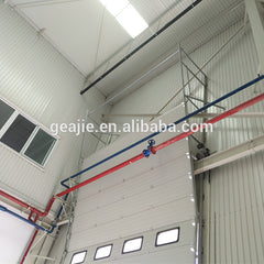 Air Tight Performance Aluminum Overhead Sectional Door With Maximum Sealing Effect on China WDMA on China WDMA