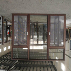 Alibaba China supplier ROOMEYE aluminum type glass door with sash window on China WDMA