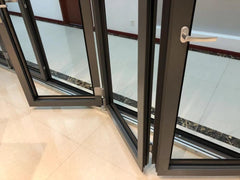 Alibaba germany most popular best quality custom aluminum bifolding doors on China WDMA