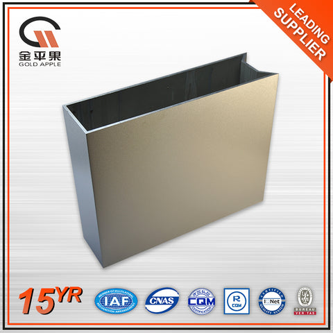 All kinds 6000 series aluminium office sliding glass window materials on China WDMA
