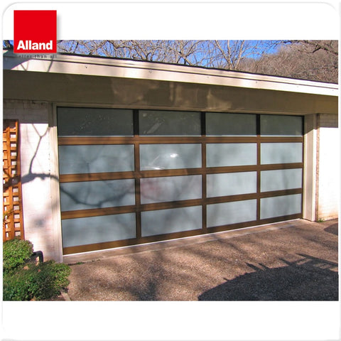 Alland aluminum garage door frame grey garage doors design glass garage doors cost on China WDMA