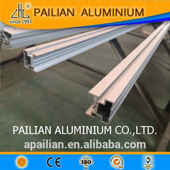Aluminium 6063 6061 alloy aluminium guide rail/ aluminium sliding door guide rail profiles /low price linear guide rail UK on China WDMA