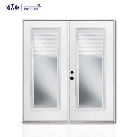 Aluminium Double Glazed French Doors Patio Door on China WDMA on China WDMA