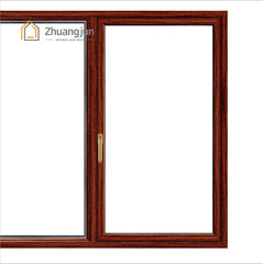 Aluminium Frame Tempered Glass Swing Window on China WDMA