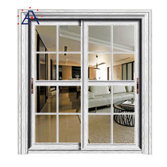 Aluminium Open Inside Hinges Window With Decoration Grills on China WDMA