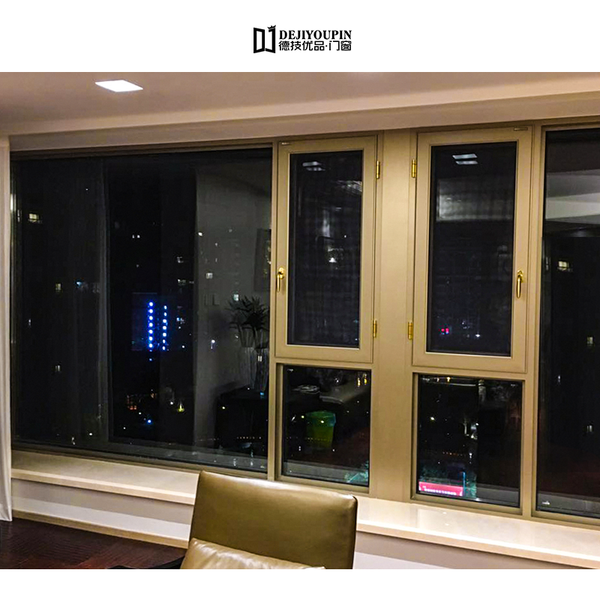 Aluminium Profile Types of House Windows DJYP W126 Professional Install Replacement Casement Windows on China WDMA