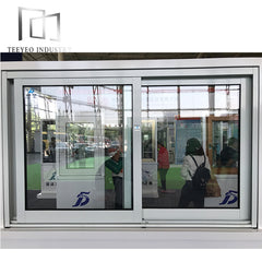 Aluminium brown color sliding door and window frames cost on China WDMA