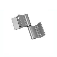 Aluminium commercial system double hinge french glass door on China WDMA