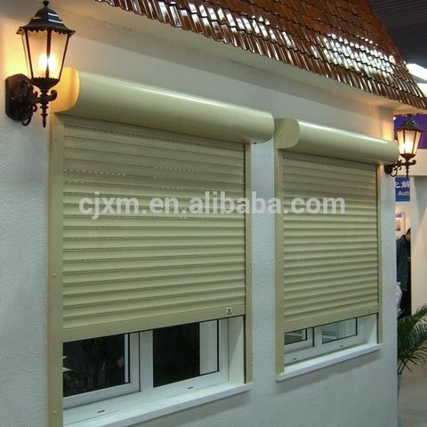 Aluminium double-layers window shutter, roller shutter for window on China WDMA