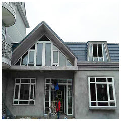 Aluminium light grey chain winder awning window high performance system design on China WDMA