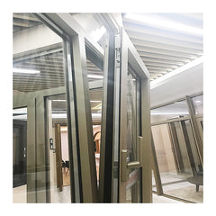 Aluminium metal frame double glazed casement window on China WDMA