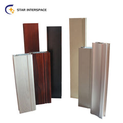 Aluminium profile for wardrobe sliding closet doors and windows installation on China WDMA