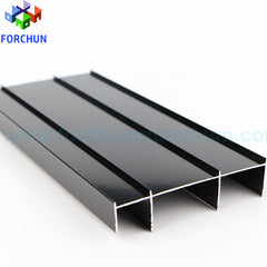 Aluminium profile sliding window/door rail aluminum fabrication products on China WDMA
