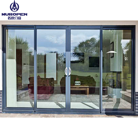 Aluminium residential european french style entry doors triple pane entry door on China WDMA
