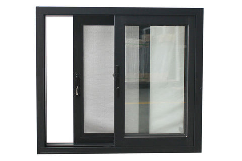 Aluminium windows and doors aluminium double glass sliding window on China WDMA